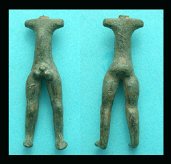 Celtic, Male Statuette, Talisman, ca. 4th century BC-1st century AD, RARE!